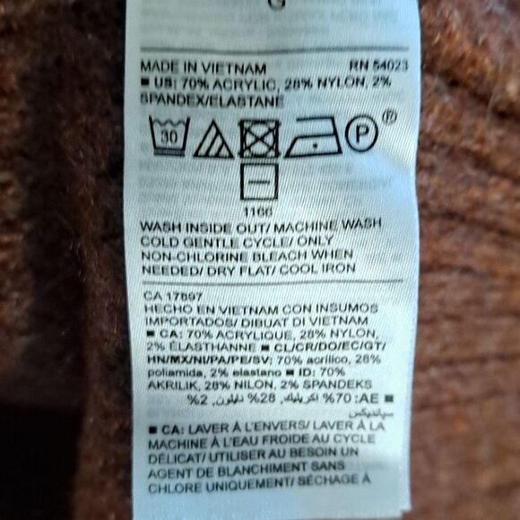 SOLD OUT!!!   Old Navy ladies cowl neck sweater  NWT - Picture 4 of 11